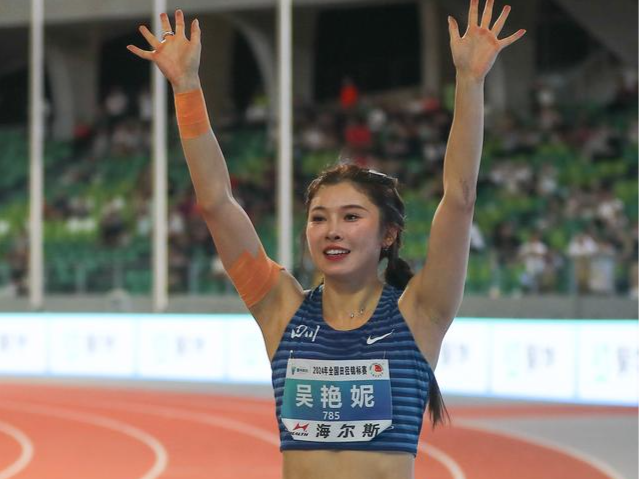 吴艳妮夺取巴黎奥运后首冠，广东包揽全国田径锦标赛男女400米金牌