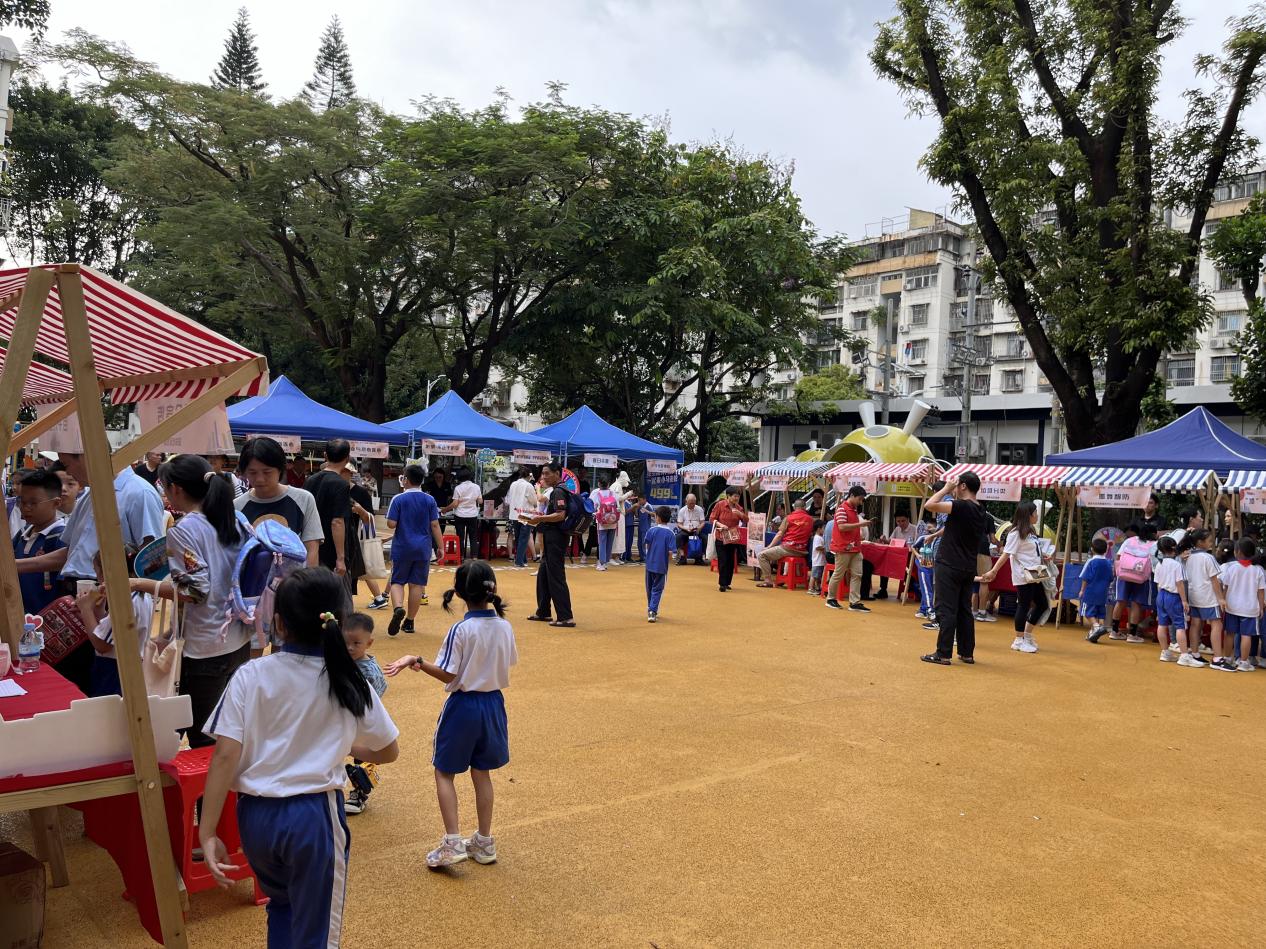 激活“岭”聚力，乐享“邻”距离！园岭街道党员服务市集热闹开市