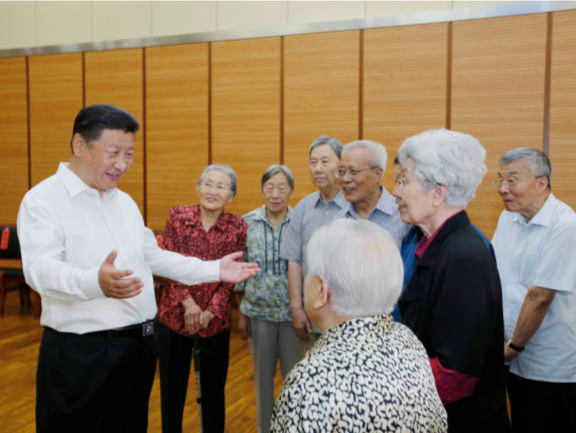 图文故事｜习近平总书记同人民教师在一起