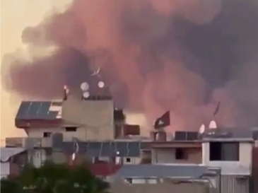 黎巴嫩首都贝鲁特南郊传出巨大爆炸声
