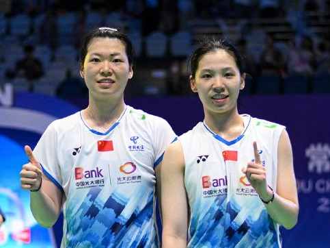 李怡婧/罗徐敏夺得中国羽毛球公开赛女双冠军