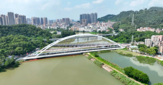 （昨天已发）一桥飞架连民心、片区发展添动力！大望桥新桥昨正式通车