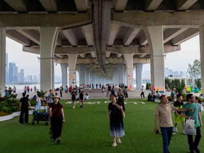 桥下空间变身网红打卡地！深圳以“绣花”功夫提质优化公共服务