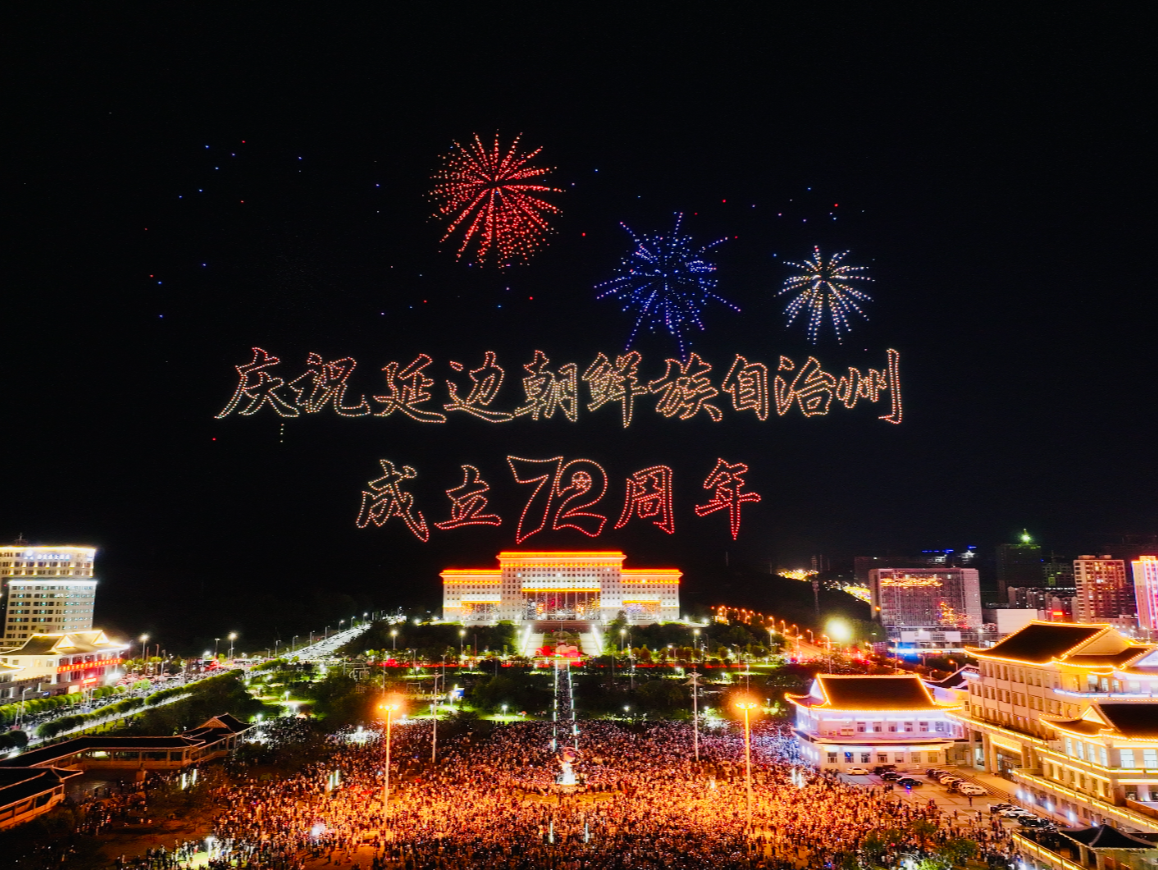 7598架！深企大漠大以“最多无人机组成的空中图案”打破吉尼斯世界纪录