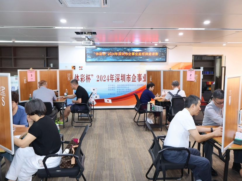 “体彩杯”2024年深圳市企事业家桥牌邀请赛圆满落幕