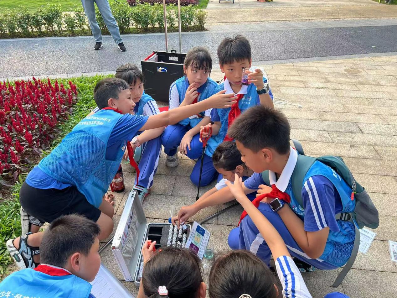 守护绿美南山大沙河，湾区少年出发“巡河”