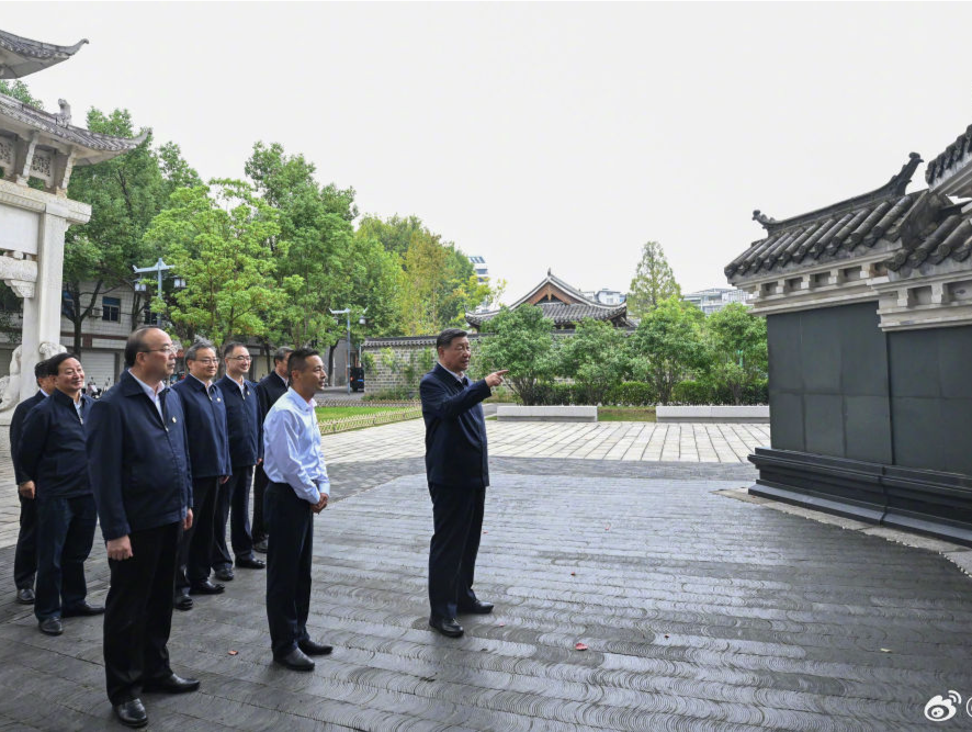 习近平参观六尺巷：弘扬好传统美德，使我们的社会更加和谐