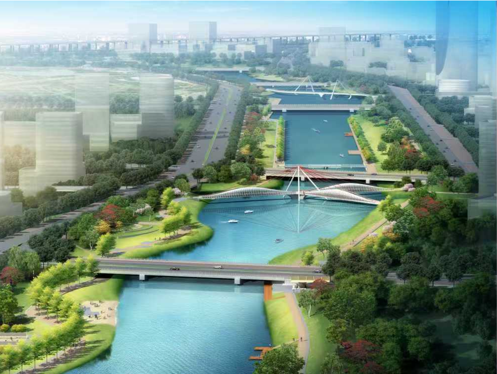 大空港新城区截流河综合治理工程稳步推进