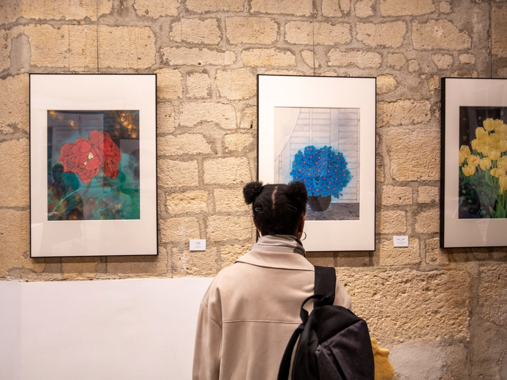 “咏花·陈湘波作品展”与“太极·何华作品展”双个展联袂登陆巴黎  ​