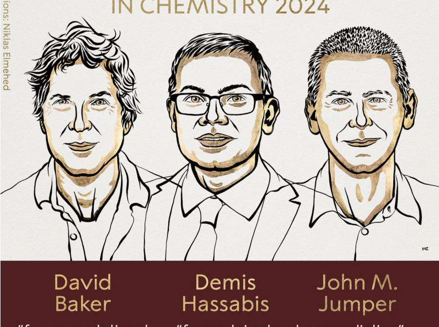 2024年诺贝尔化学奖揭晓，这三位美英科学家获殊荣→