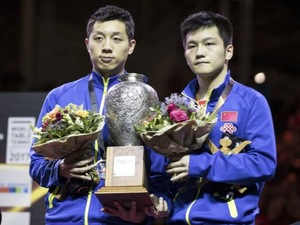 樊振东、许昕将出战全锦赛