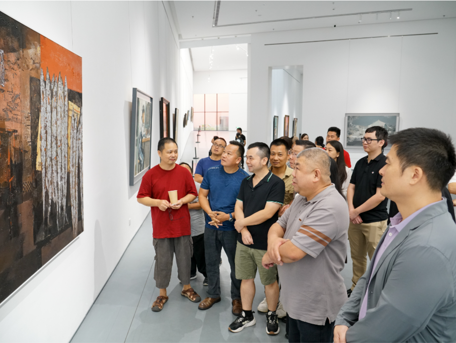 提升大芬油画村知名度！深圳市绘画职业技能竞赛成果展在大芬开幕
