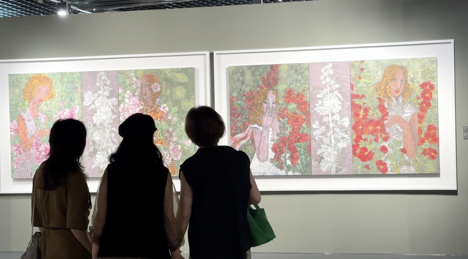 “沐光·同行—— 2024粤港澳女艺术家作品邀请展”开幕