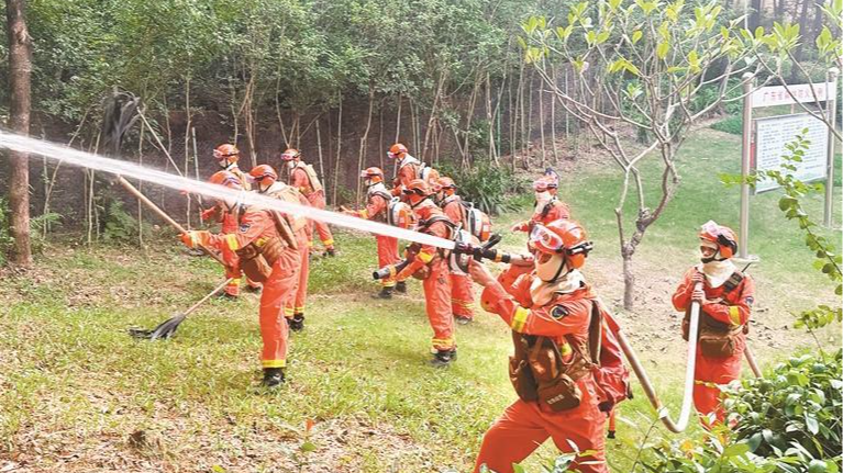 龙华：精准驻防全员在岗 筑牢森防安全屏障