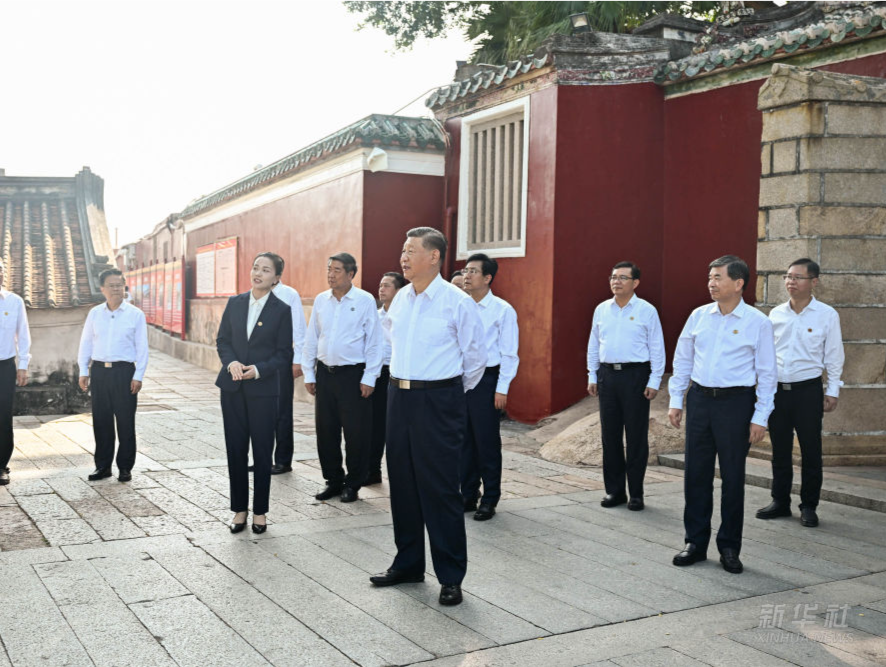 习近平在福建漳州市考察调研