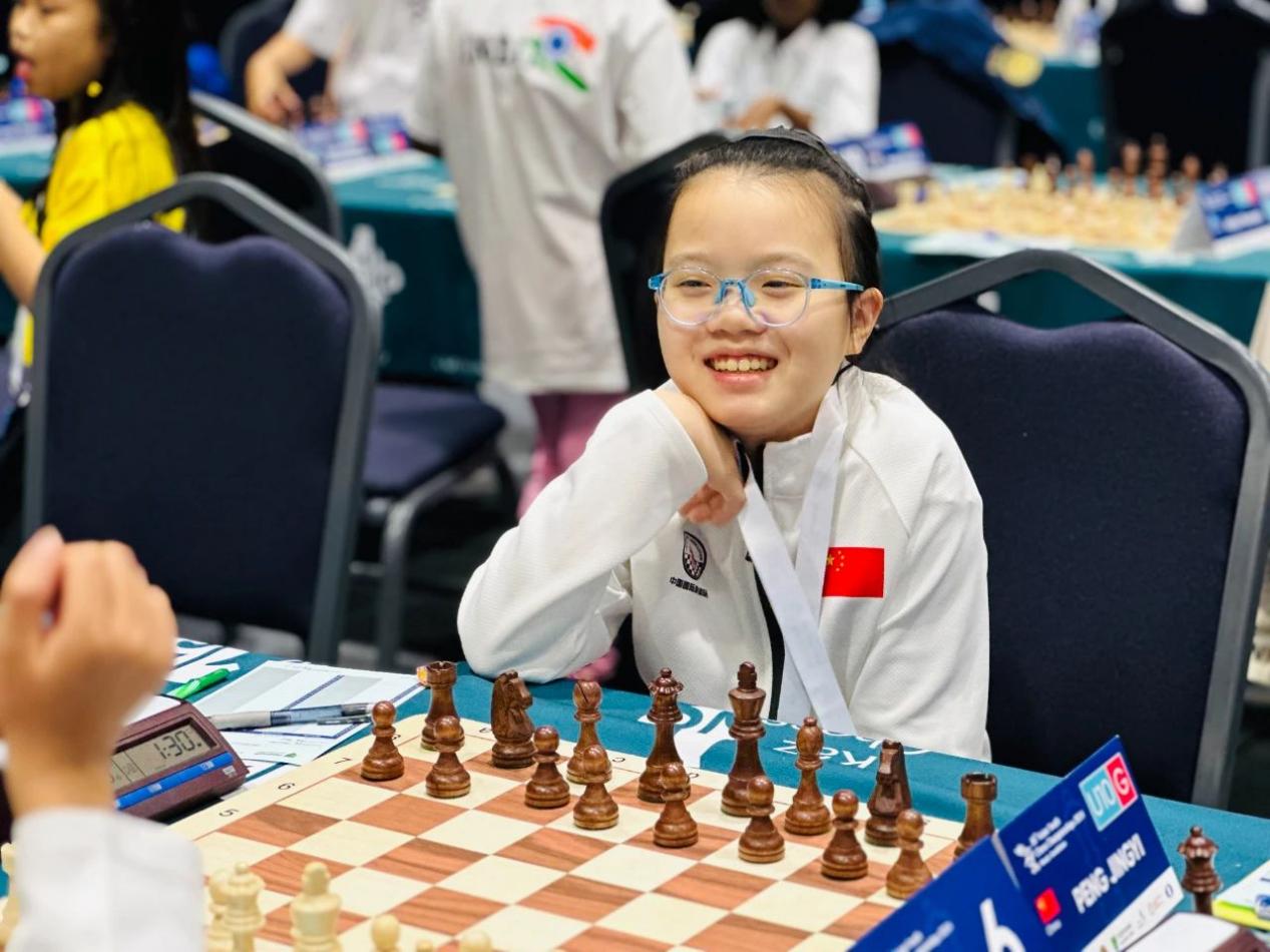 2024年度深圳“新时代好少年”彭静宜：青少年国际象棋界冉冉升起的一颗新星