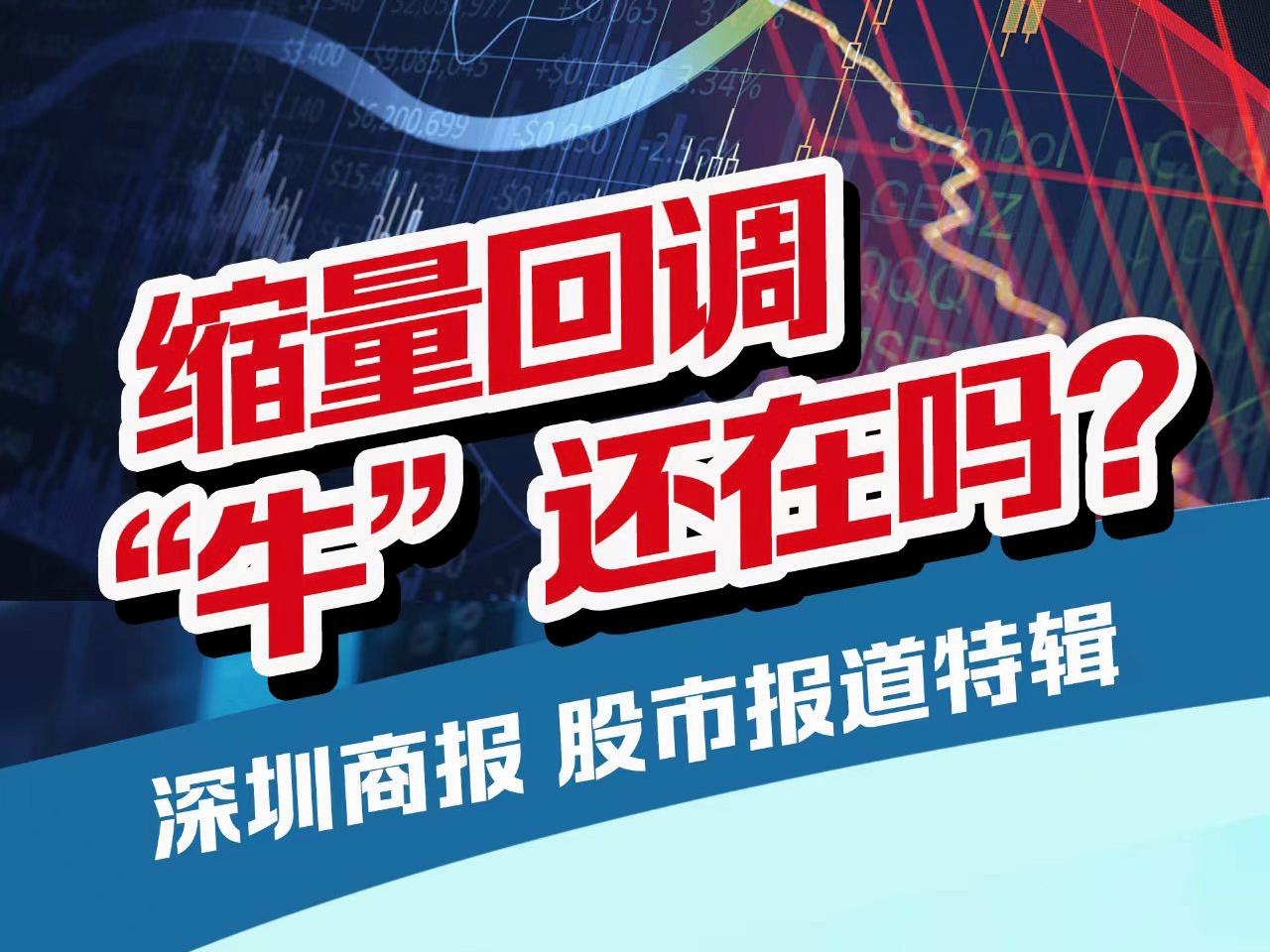 长图|深圳商报股市报道特辑:缩量回调,“牛”还在吗?