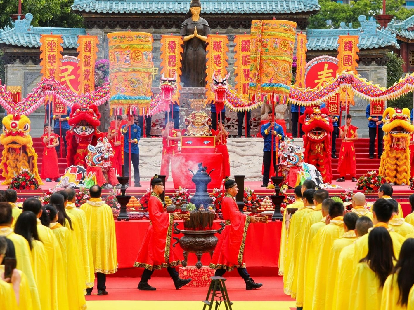 2024海峡两岸暨港澳妈祖文化周活动在深圳南山区举行