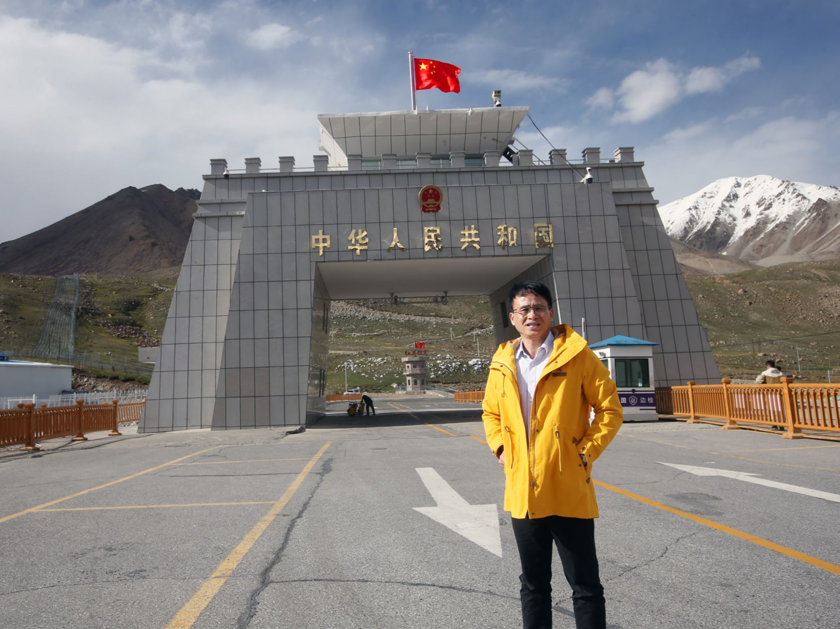 在国旗下的心灵触动