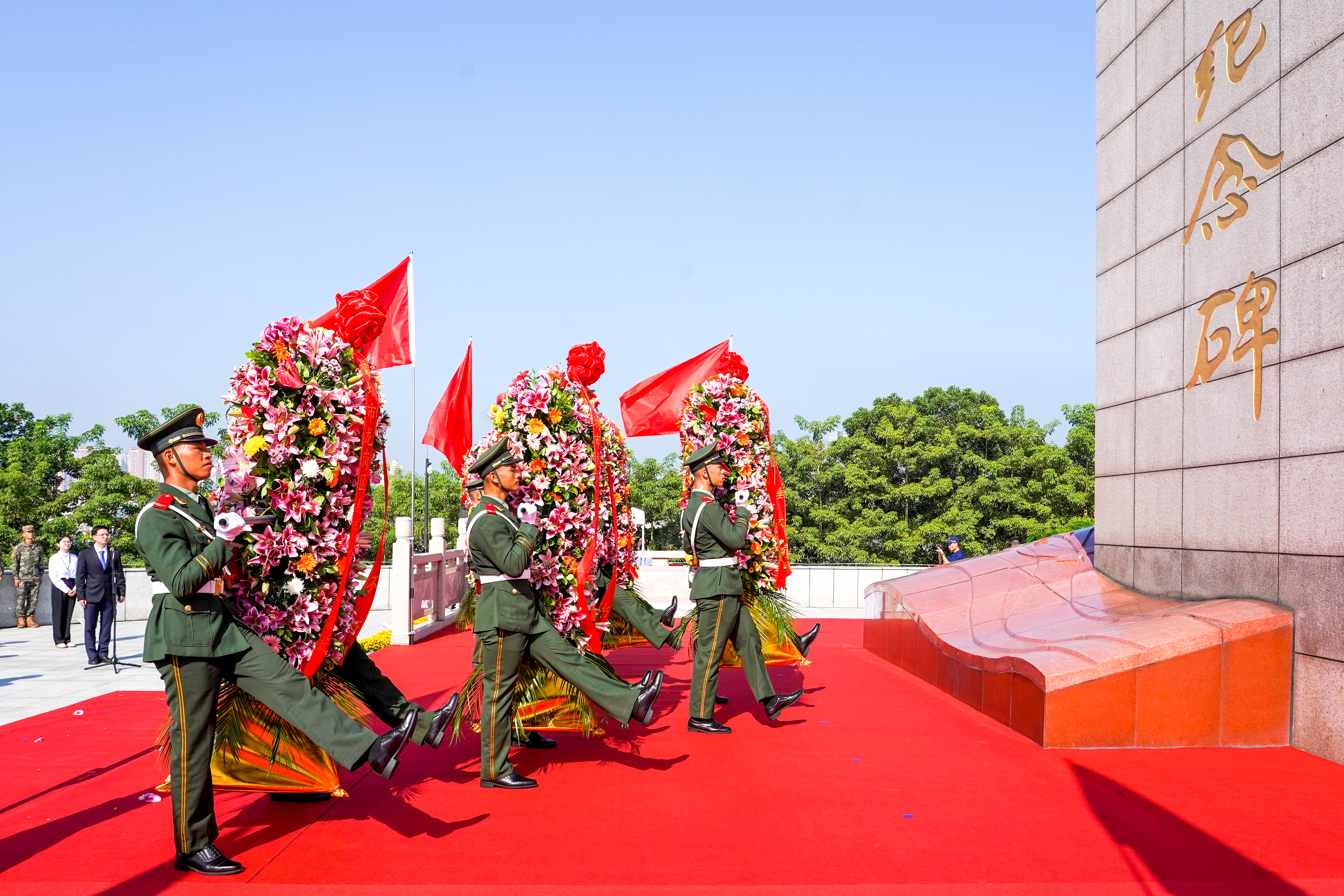 龙岗区举行烈士纪念日公祭活动