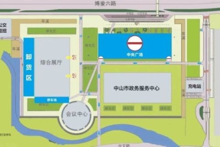 10月22日至28日，中山博览中心中央广场临时停车场暂停对外开放
