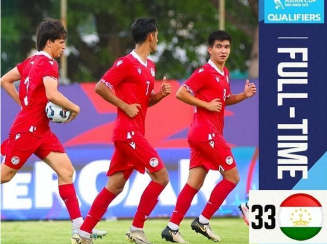 33-0！U17亚预赛惊现超大比分，平均3分钟进一球