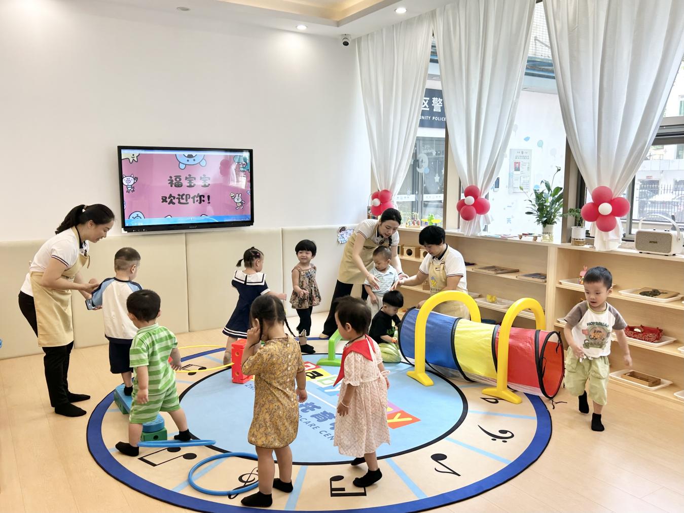 “幼有善育”就在家门口！南园街道首家“嵌入式”福宝宝临时托育点正式揭牌