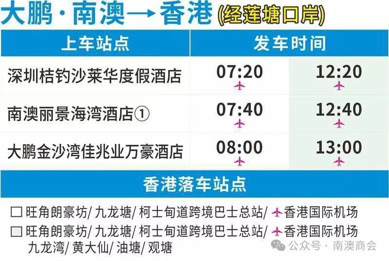 （重稿）跨境新连线！大鹏南澳至香港巴士路线即将开通！