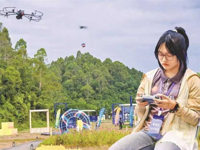 晶报特别报道｜无人机竞速盛宴：“低空”龙岗的高飞