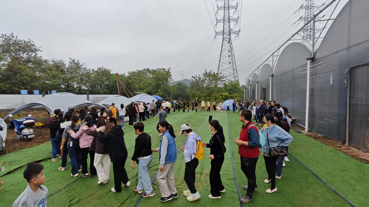 水贝万山产业园工联会举办职工户外团建活动