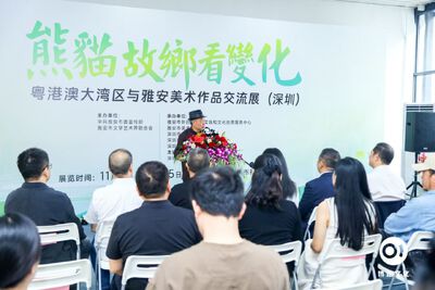 今起至28日 在深圳“看雅安”｜粤港澳大湾区与雅安美术作品交流展开展