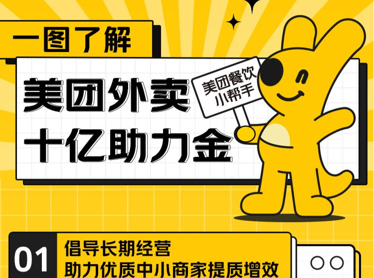 年底起分批到账，美团外卖投入10亿元支持餐饮商家  