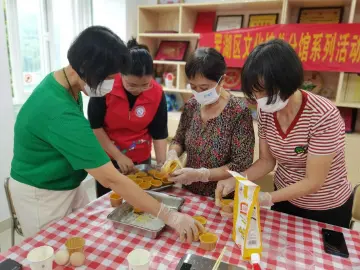 大塘龙社区开展“幸福小厨房”长者美食DIY系列活动