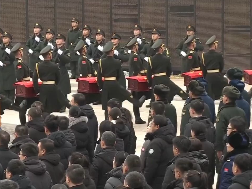 山河无恙 英魂安息！43位志愿军烈士在沈阳安葬