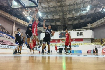 万村篮球赛丨113：75！古镇海洲队胜汕头银北村队晋级四强