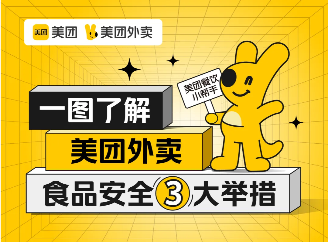 守护“舌尖安全”，美团外卖推出“食安三大举措”