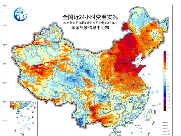 未来十天两股冷空气影响我国 东北多地再遭大到暴雪