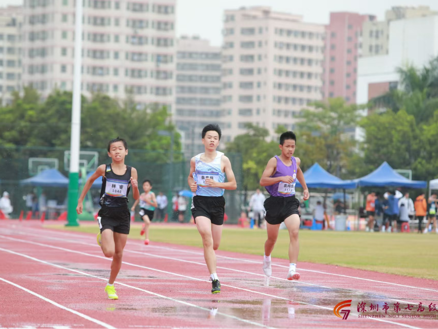 深圳中小学田径比赛举行，全市173所学校1600余名学生参加