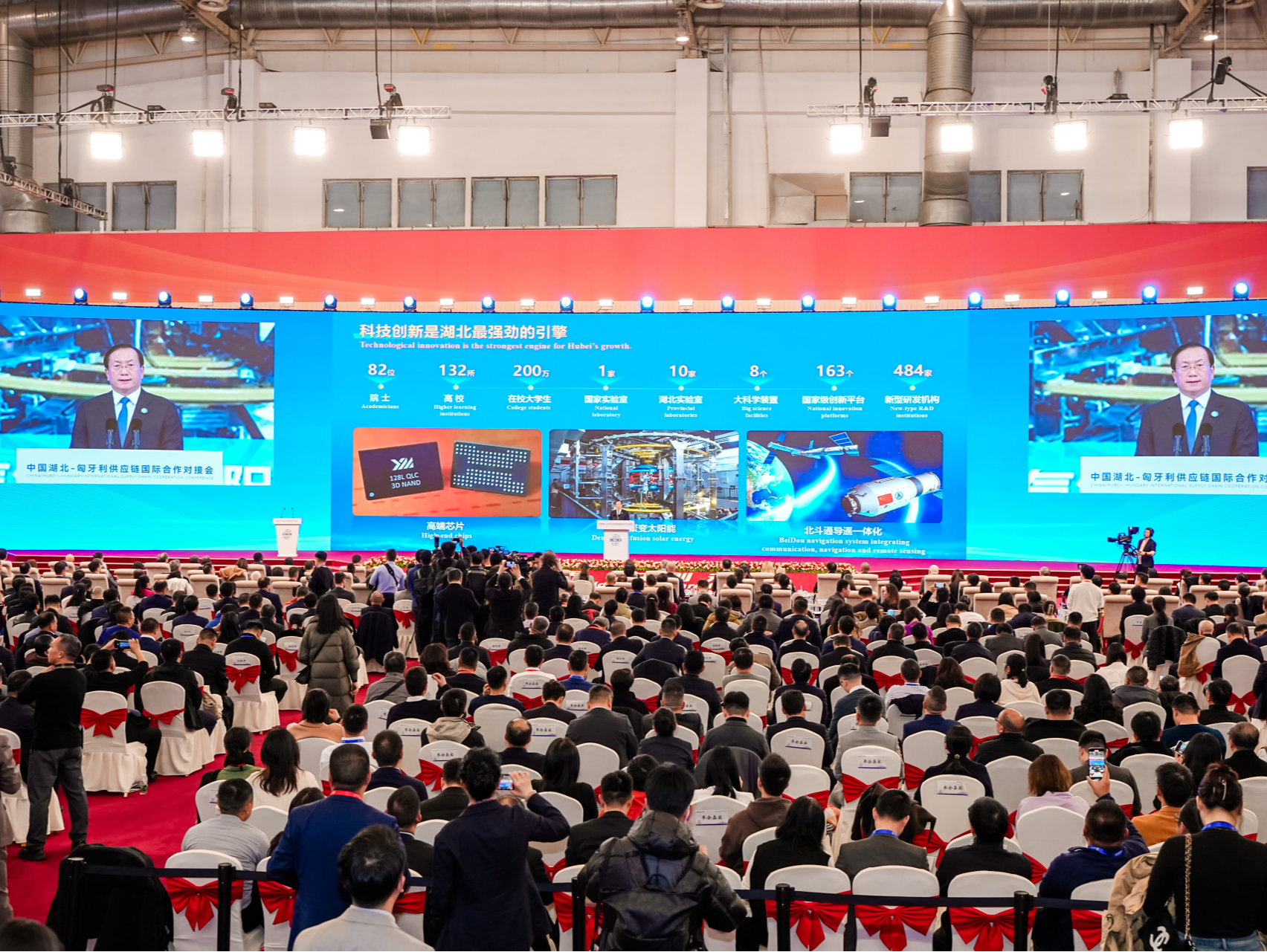 现场签约302亿元！链博会主宾省主宾国联合举办中国湖北-匈牙利供应链国际合作对接会