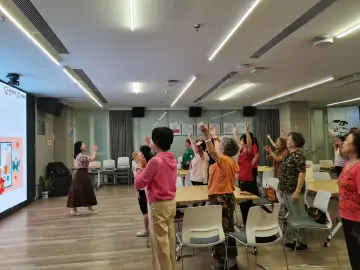 水贝社区开展老年人心理健康活动