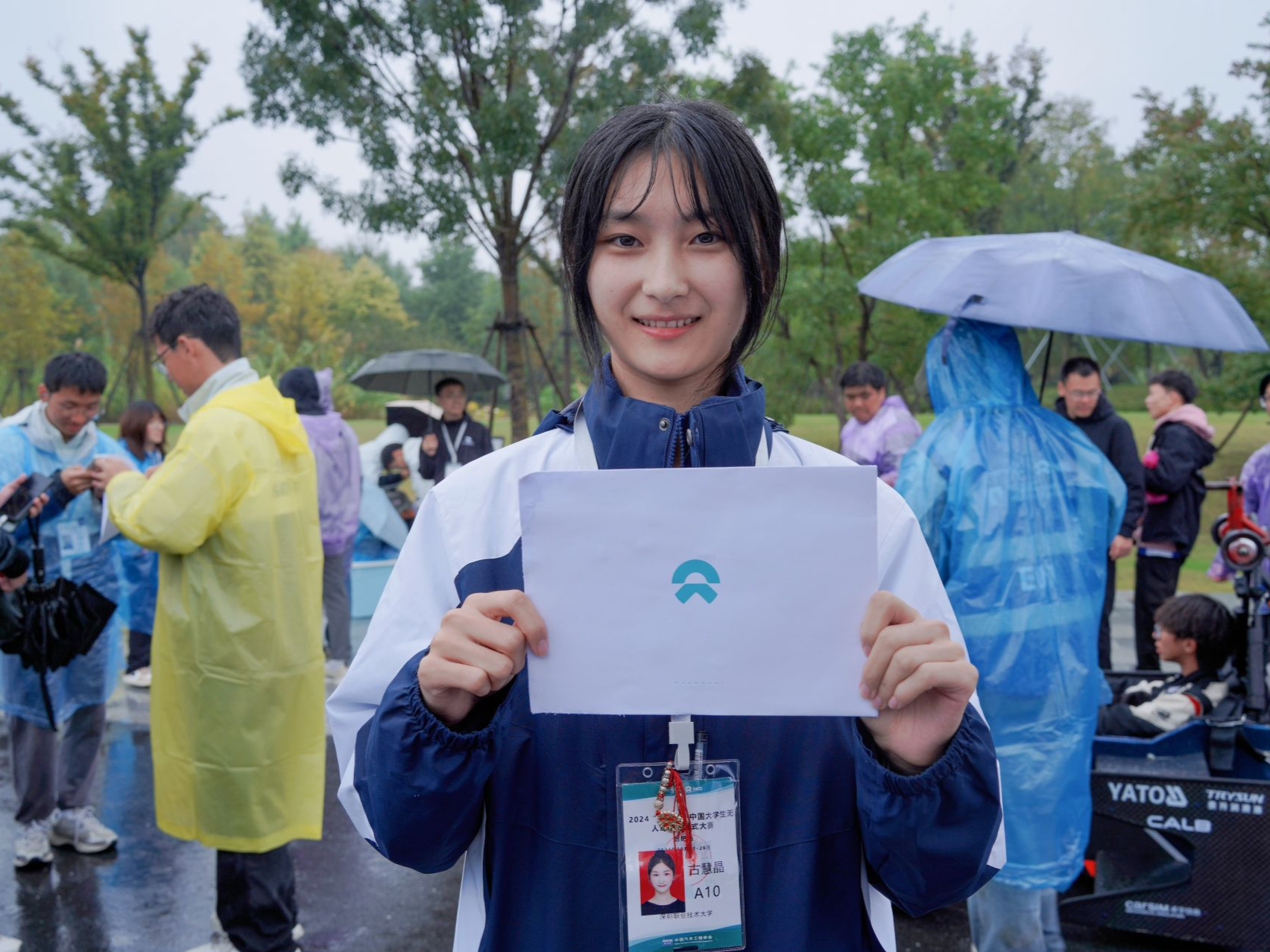 真正的Boss直聘 深职大“汽修女孩”喜获蔚来面试直通卡