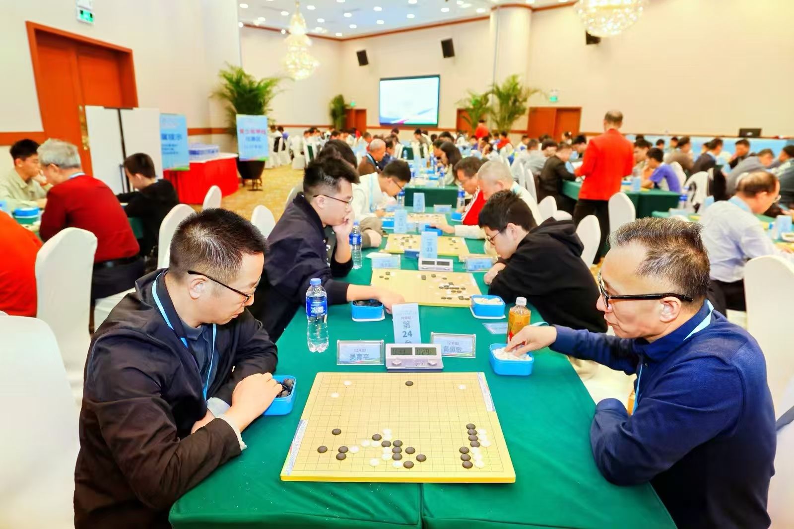 第二届“深圳杯”业余围棋公开赛落子