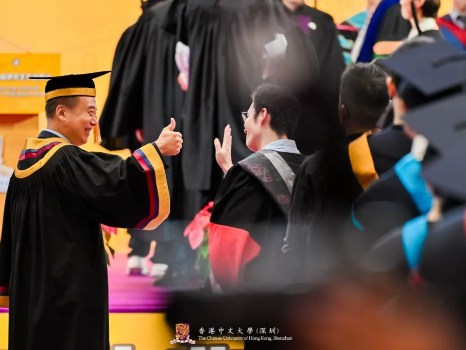 孟晚舟寄语，港中大（深圳）1500余名研究生毕业