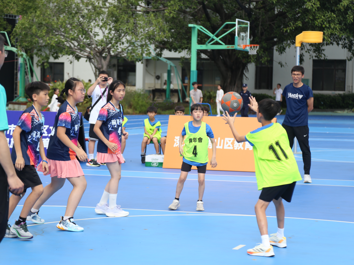 2024年全国青少年荷球锦标赛在深圳月亮湾小学开幕