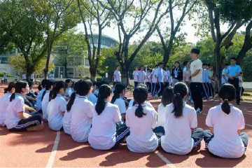 第18届健美操世锦赛上收获佳绩，中山籍运动员梁伟俊回校传递榜样力量
