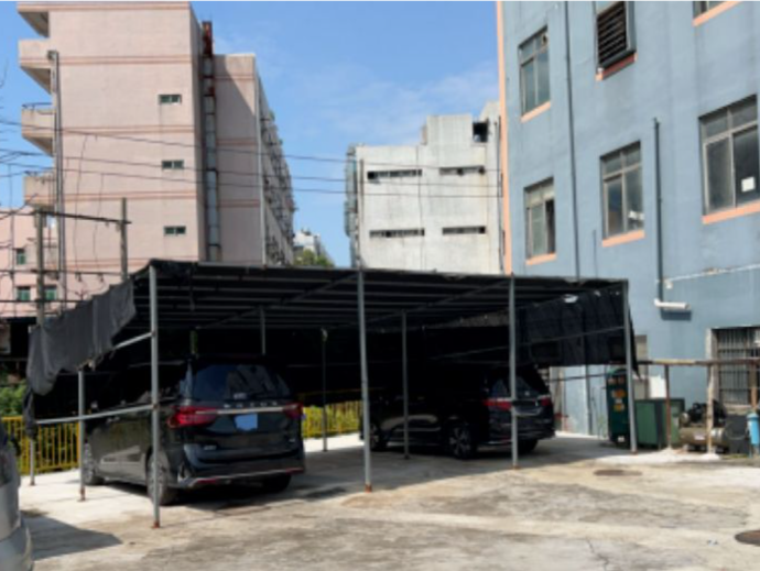 依法拆除违建车棚，园山街道及时消除安全隐患