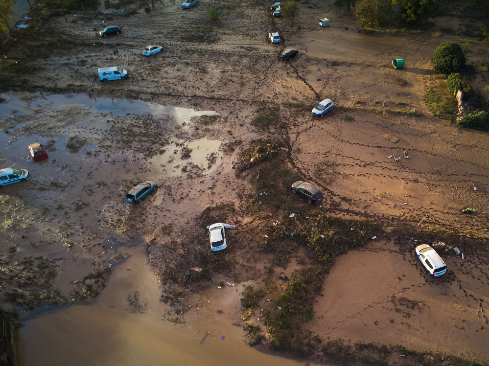 洪灾两周后 西班牙多地发布暴雨红色预警