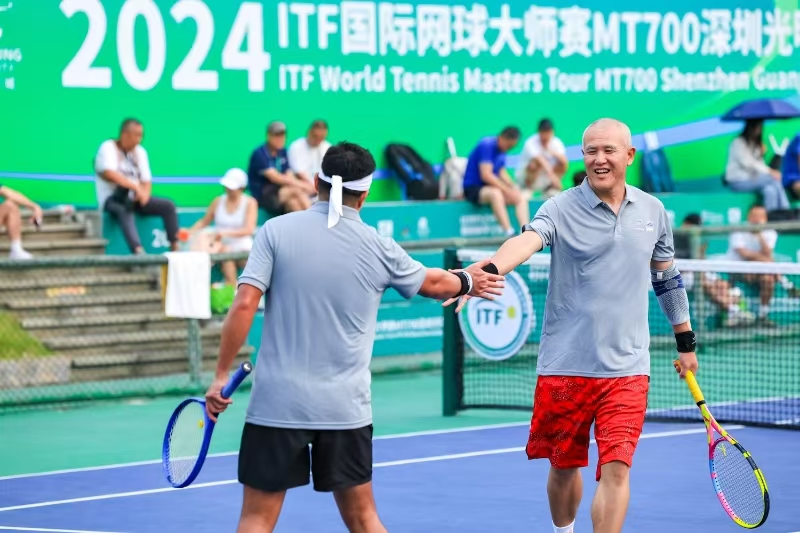 ITF国际网球大师赛MT700深圳光明站开赛