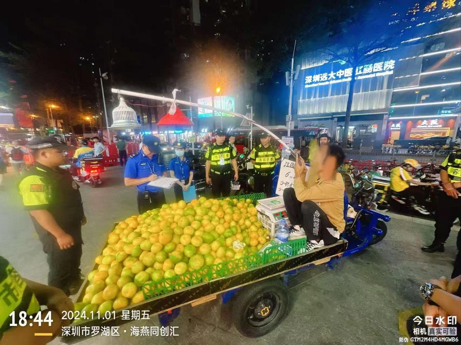 严查严管！罗湖区南湖街道整治乱摆卖