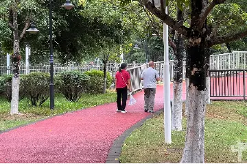 民呼必应！中山得能湖公园的路灯修好了！